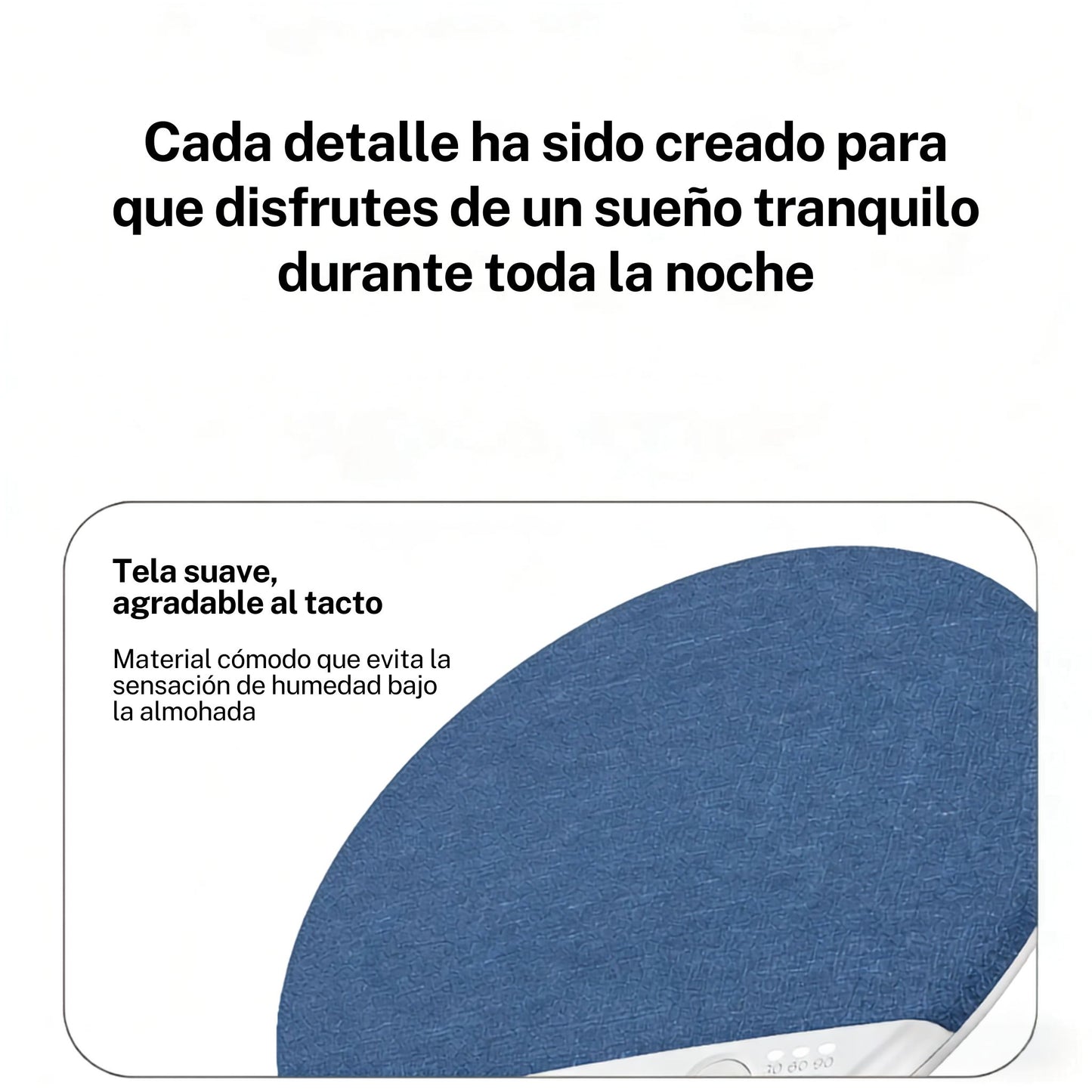 Parlante Ultra Slim bluetooth para dormir