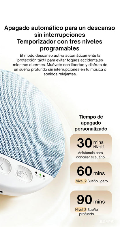 Parlante Ultra Slim bluetooth para dormir
